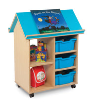 Book House With 3 Deep & 2 Extra Deep Trays