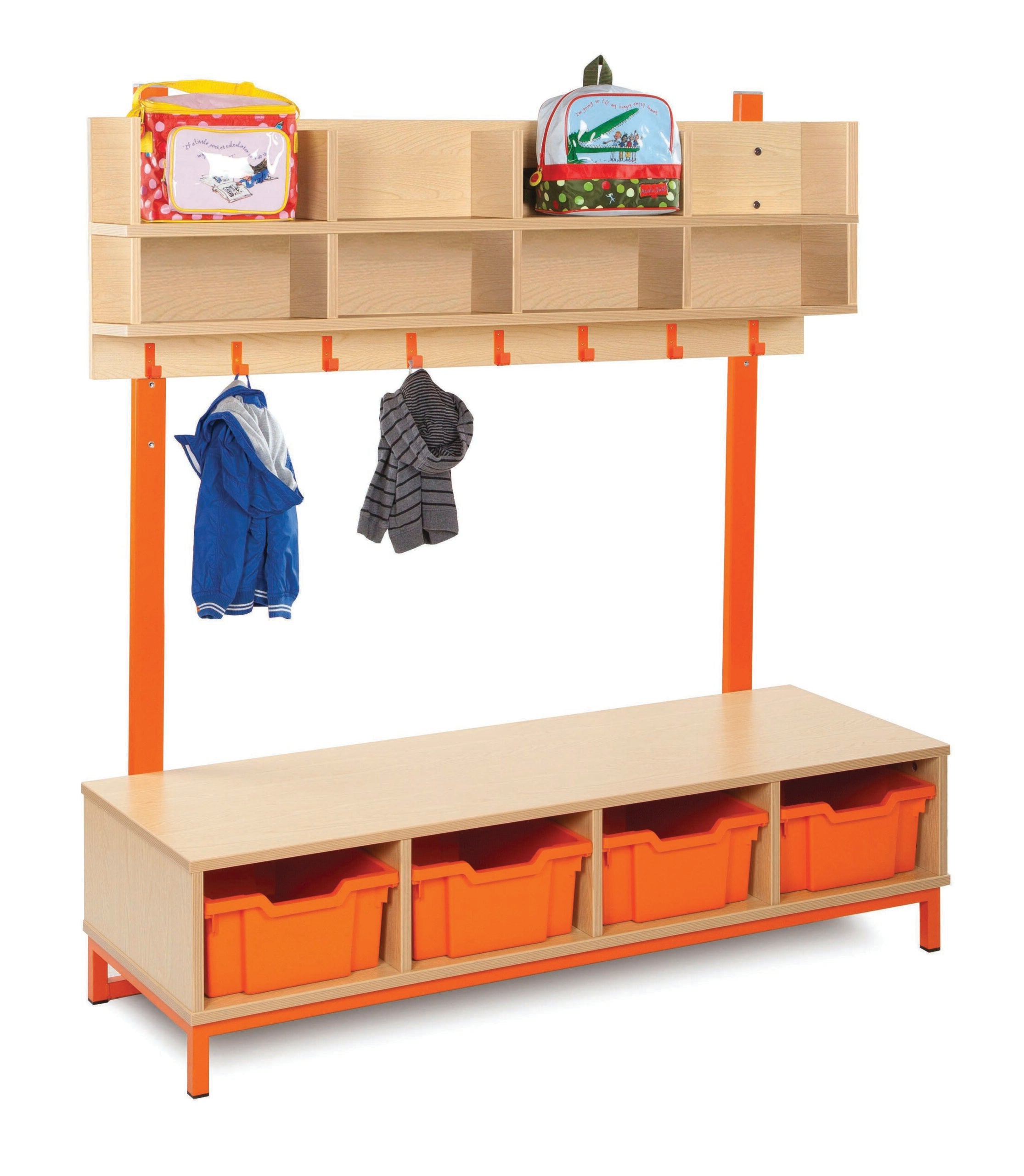 Maple Range Cloakroom Unit