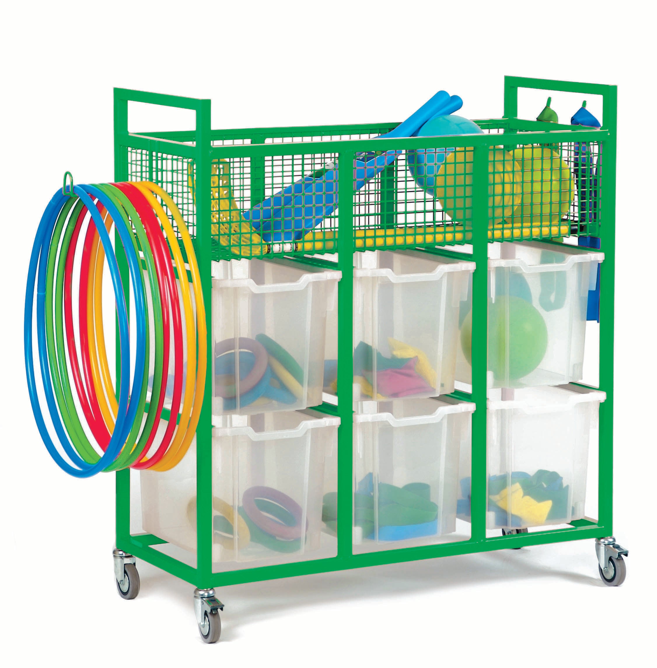 Mobile Metal Sports Trolley