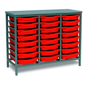 Static Metal 24 Tray Unit