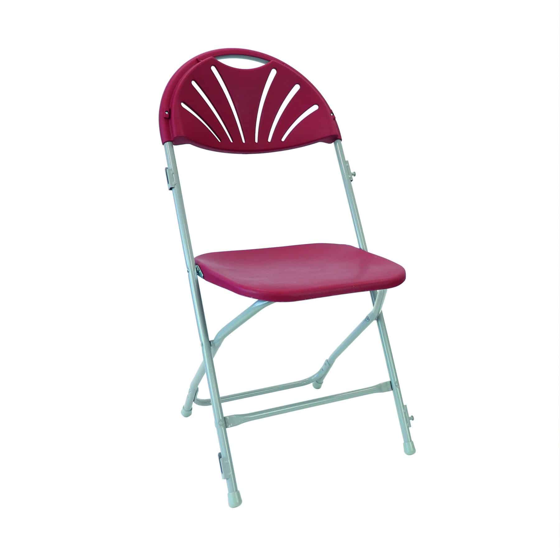 Fan Back Folding Chair