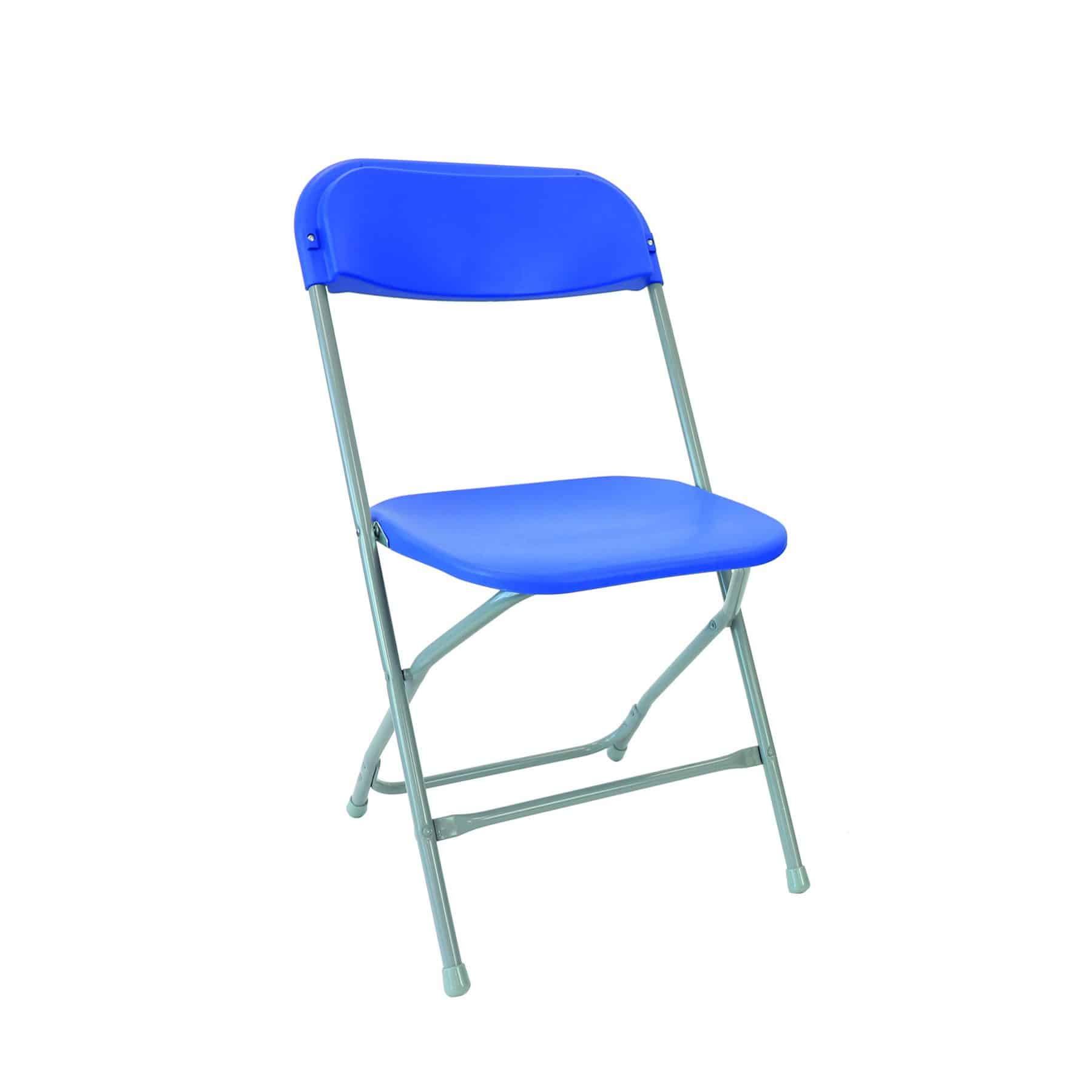 Straight Back Folding Chair