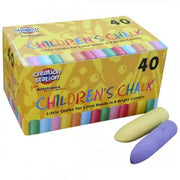 Chunky Chalks Assorted - Pk40