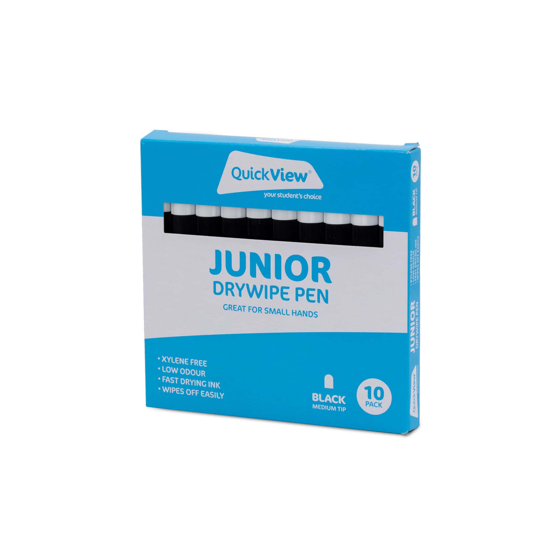 QuickView Children's Drywipe Pens in Classtray - Pk100