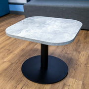 Sienna Curved Square Trumpet Base Coffee Table