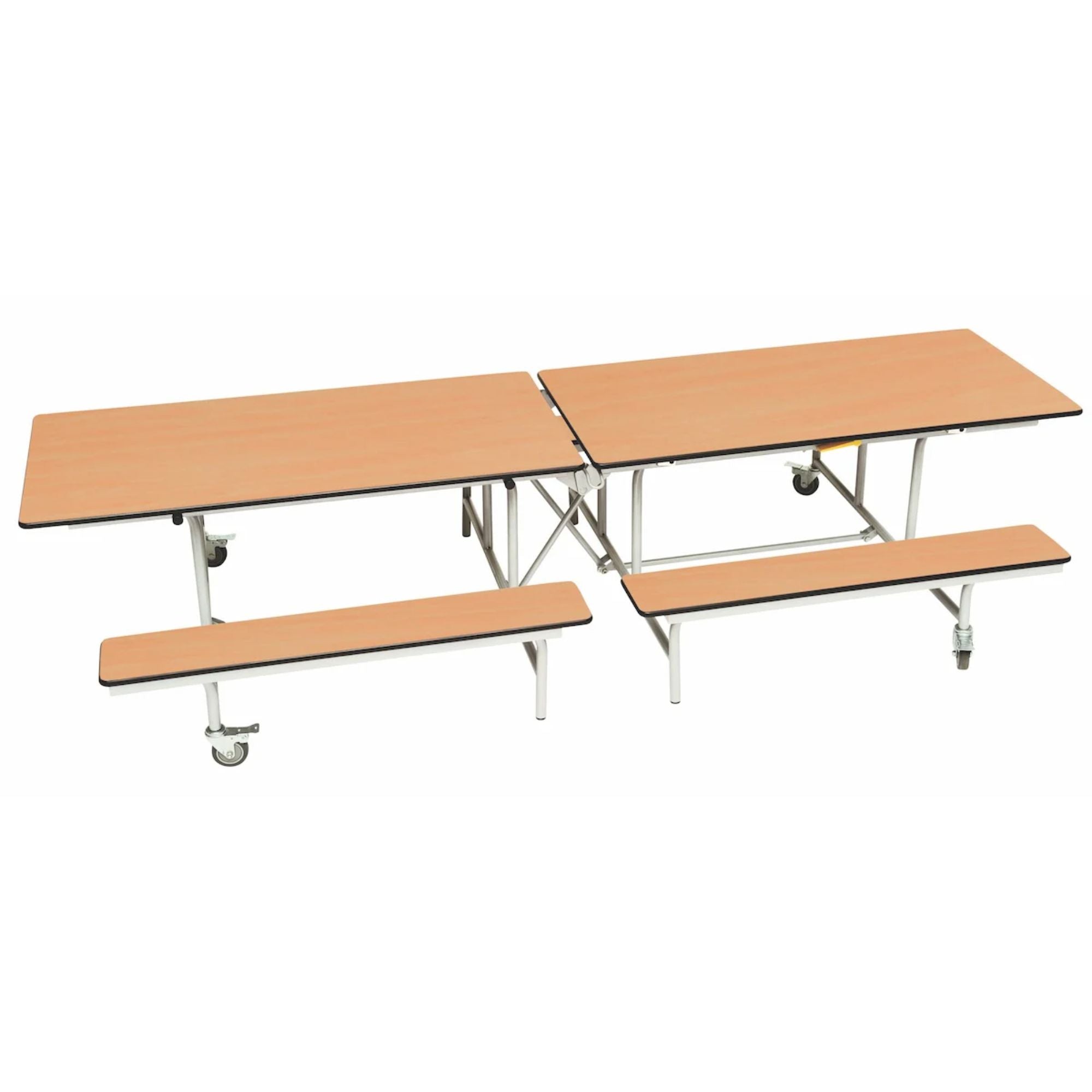 Mobile Folding Bench Table