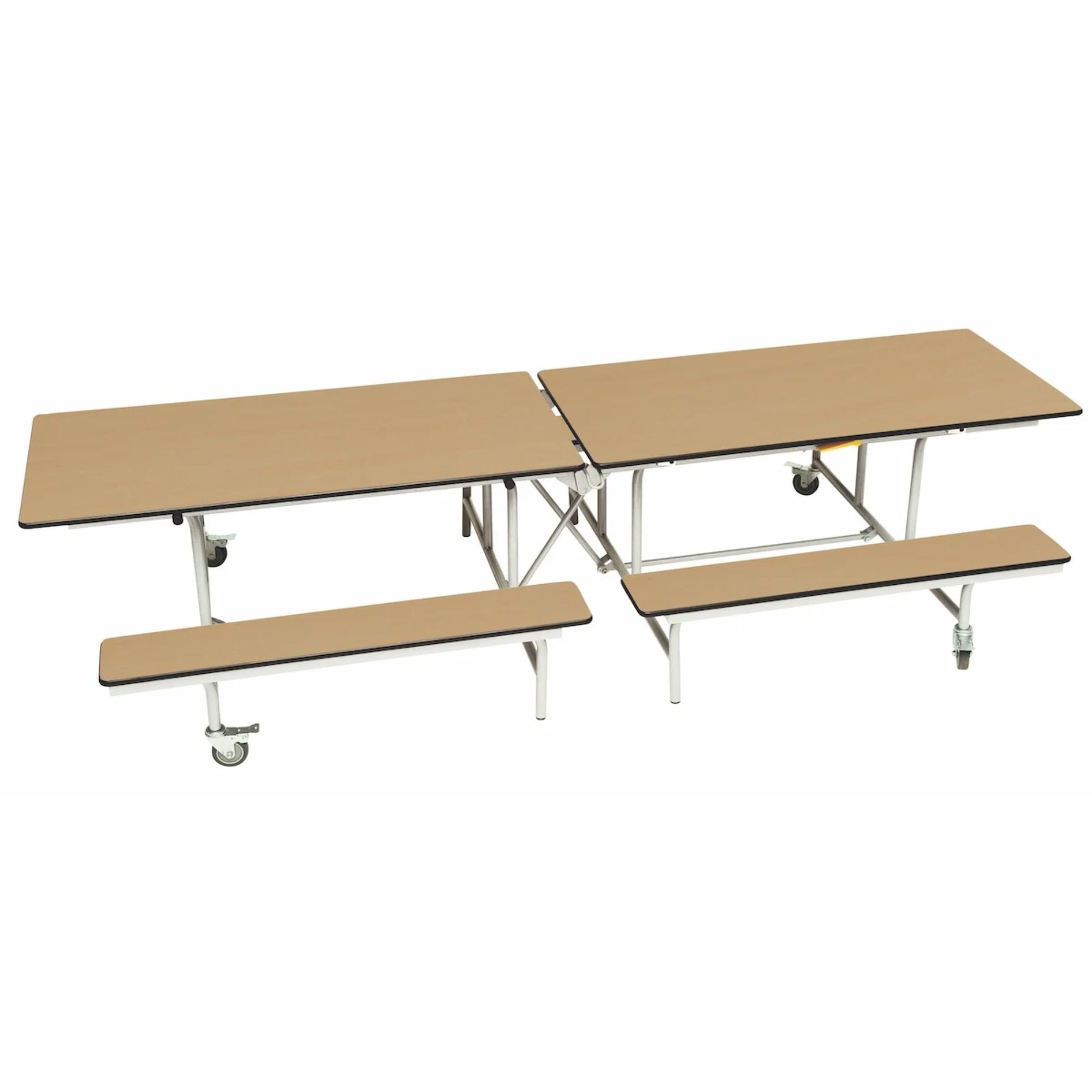 Mobile Folding Bench Table