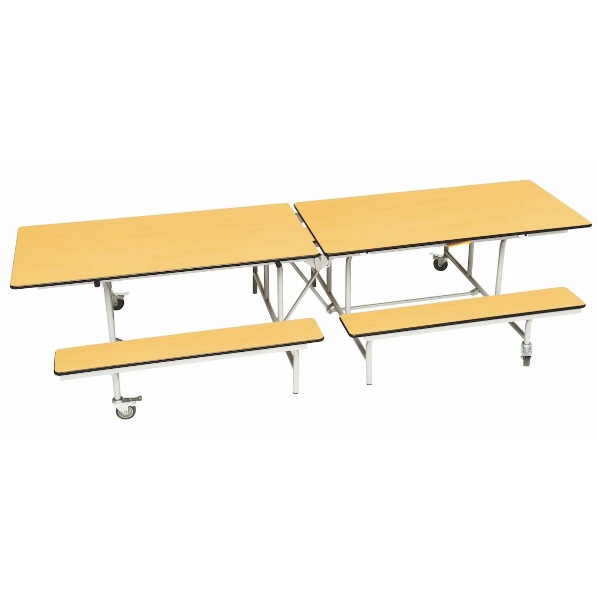Mobile Folding Bench Table