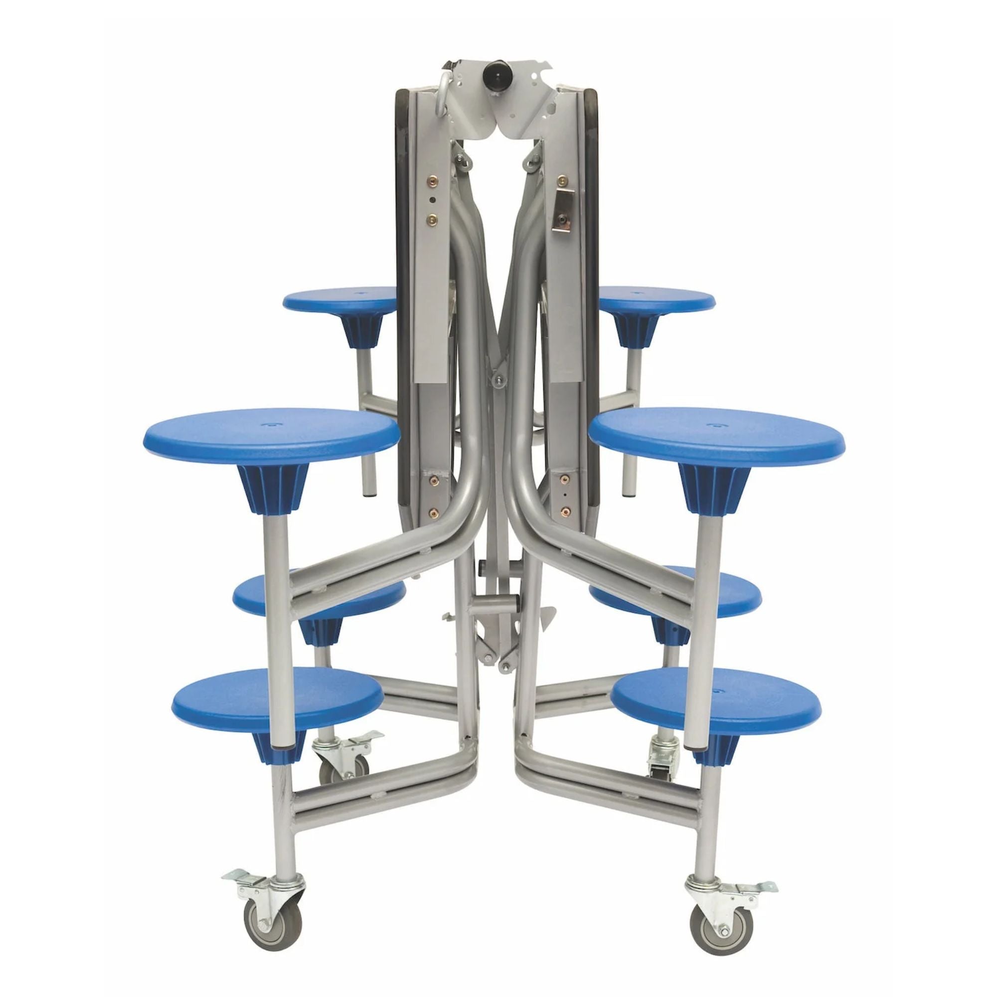 Shaped Mobile Folding Stool Table