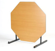 PU Edge Octagonal Tilt Top Table