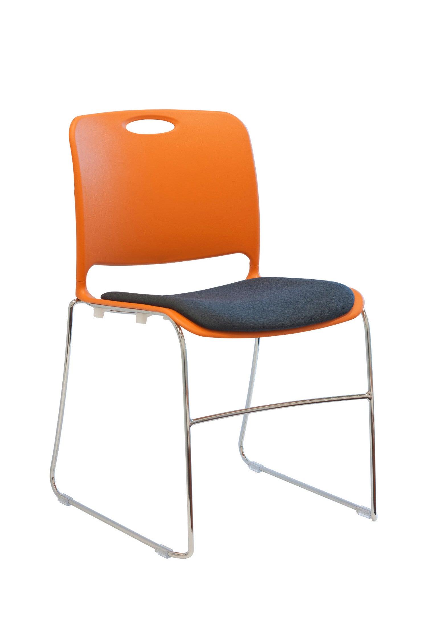 Maestro Skid Base Chair With Chrome Frame