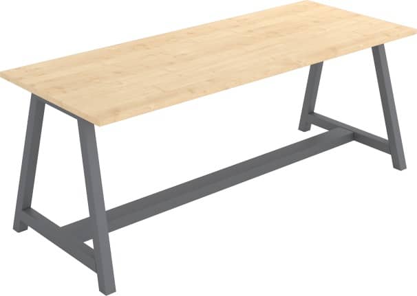 Sienna A Frame Standard Height Table - 1000mm Deep