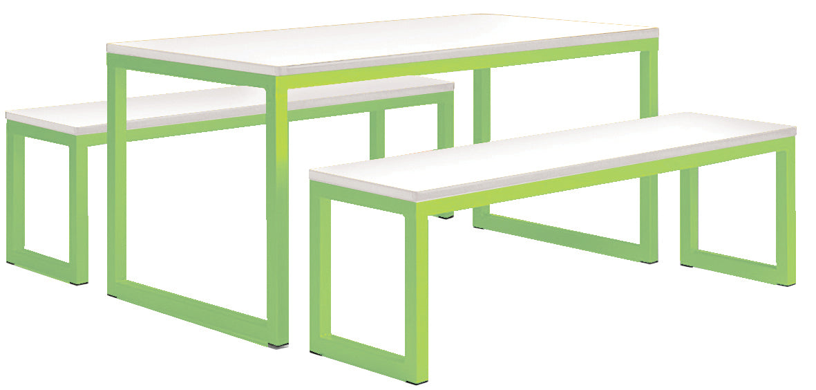Groove Secondary Canteen Table & Bench Set