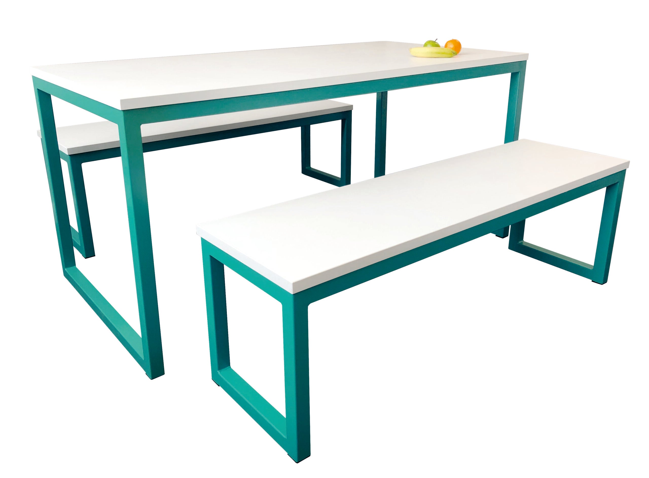 Groove Secondary Canteen Table & Bench Set