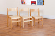 Early Years Hardwood Stackable Chair - Pk2