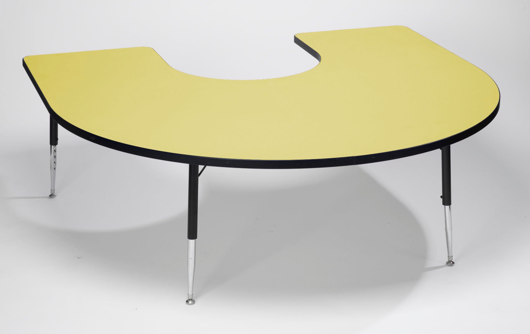 Early Years Height Adjustable Horseshoe Table
