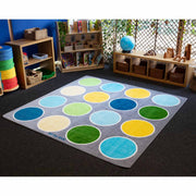Lake Circles 16 Placement Carpet - 2x2m