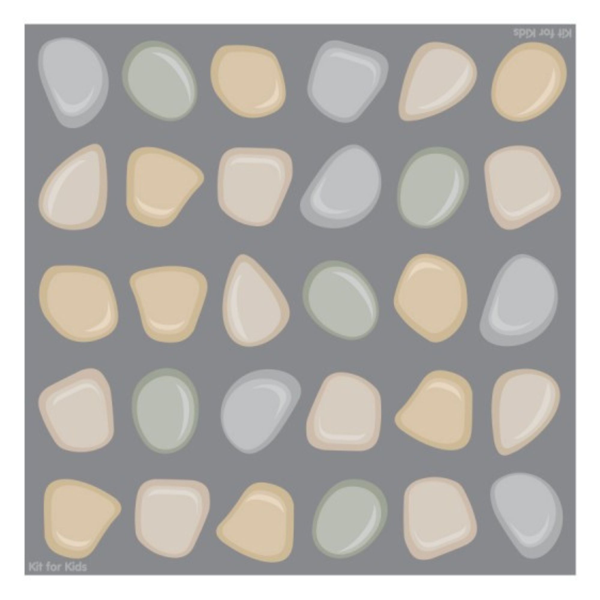 Nature & Shapes Placement Carpet 3x3m – 30 Places