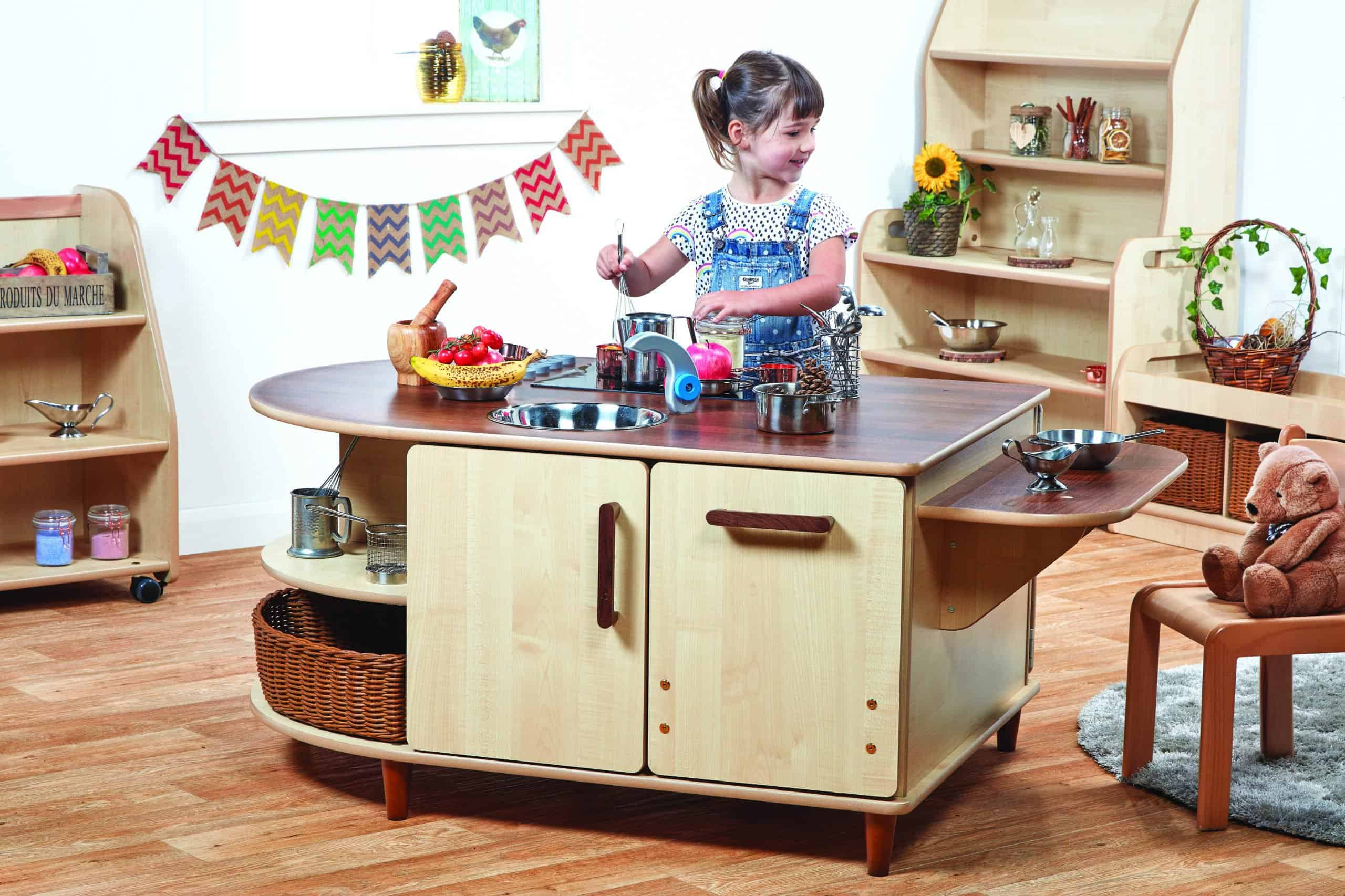 Pre-School Role Play Island Kitchen