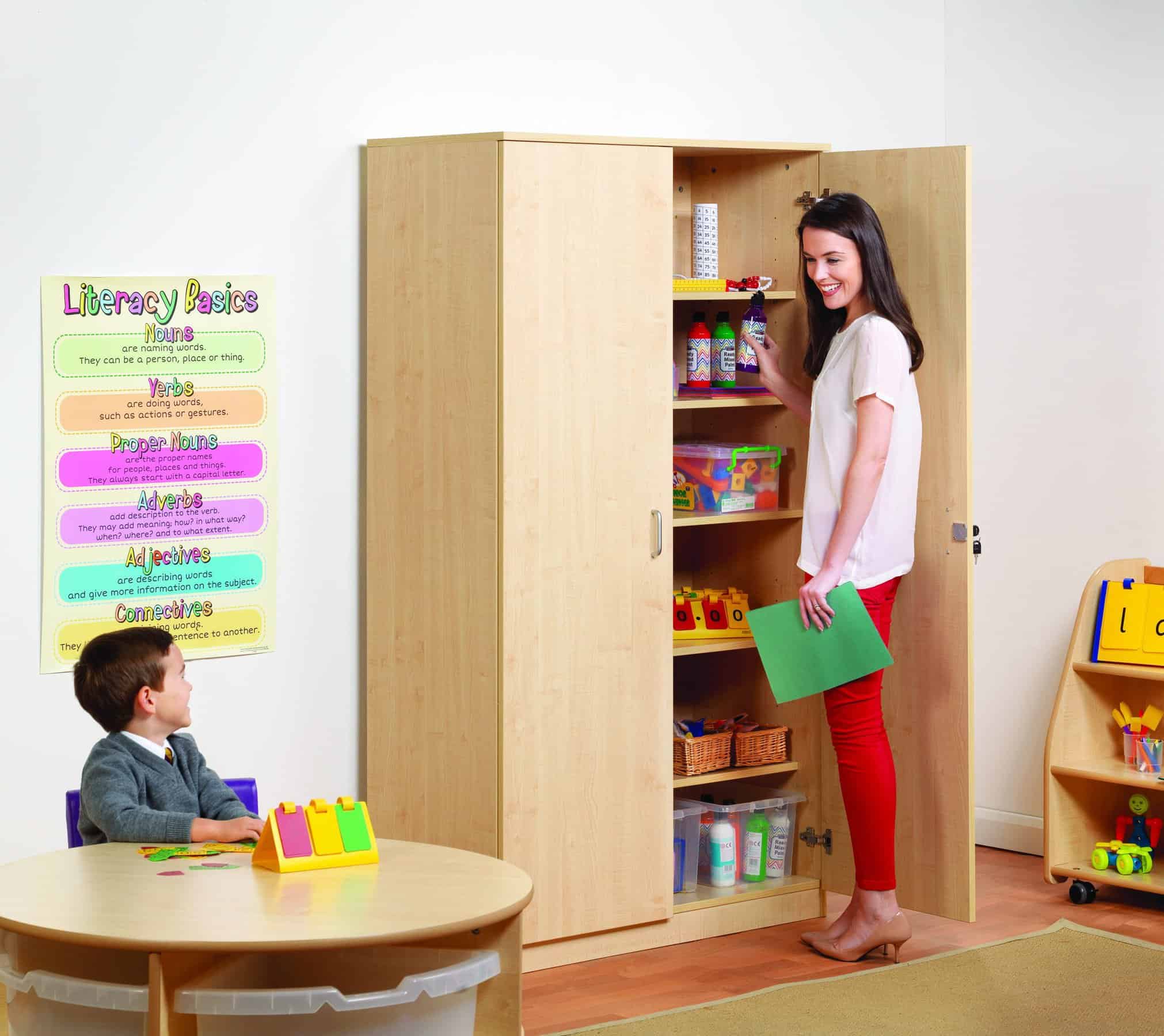 Lockable Storage Cupboard