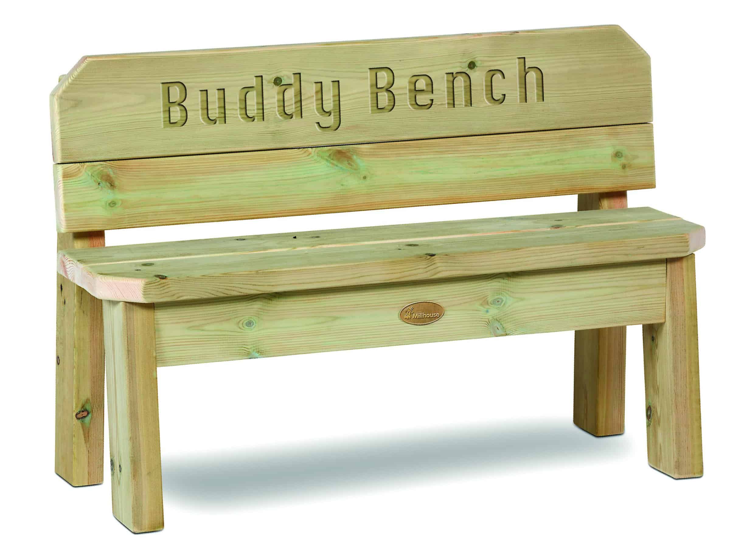 Outdoor Buddy Bench
