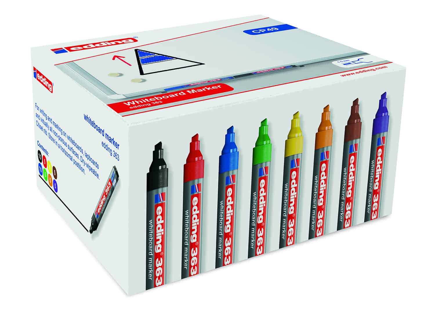 Edding 363 Board Markers - Assorted