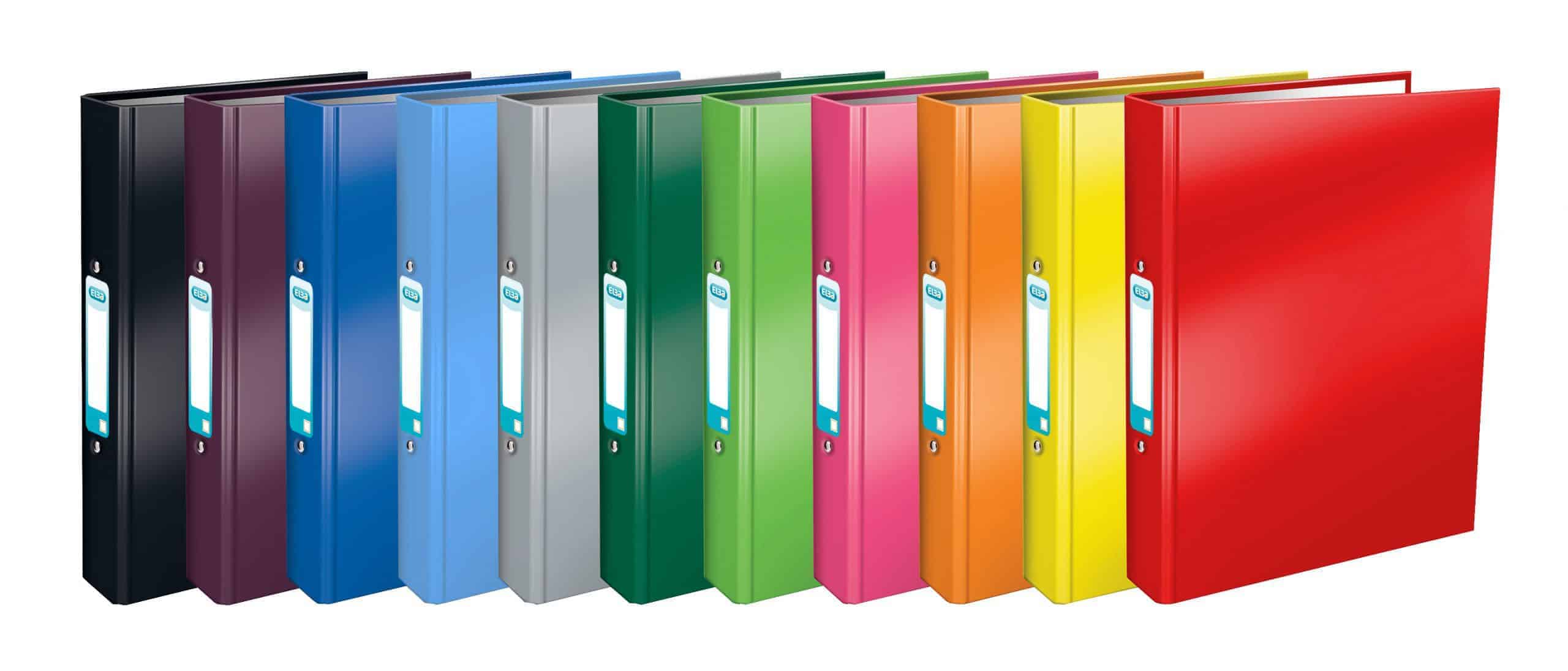 Elba Laminated Ring Binders - Pk10