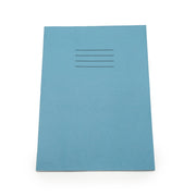 Essentials Exercise Books A4+ 80 Page 10mm Squares Light Blue - Pk50