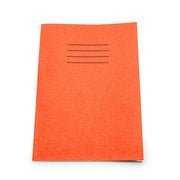 Essentials Exercise Books A4 80 Page 8mm Ruled & Margin Red - Pk50