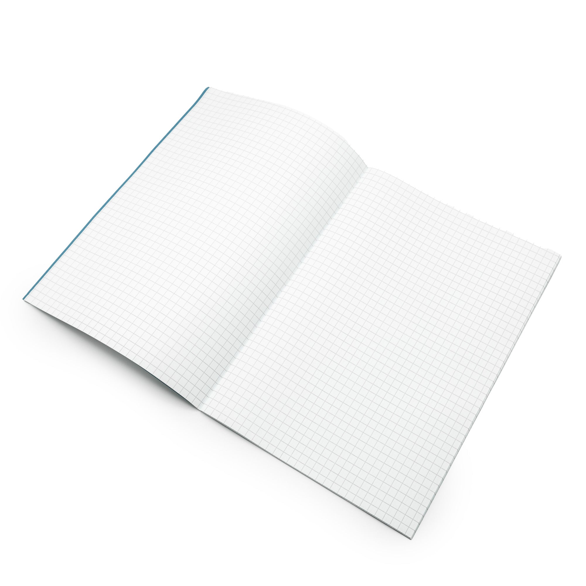 Essentials Exercise Books A4 80 Page 7mm Squares Light Blue - Pk50