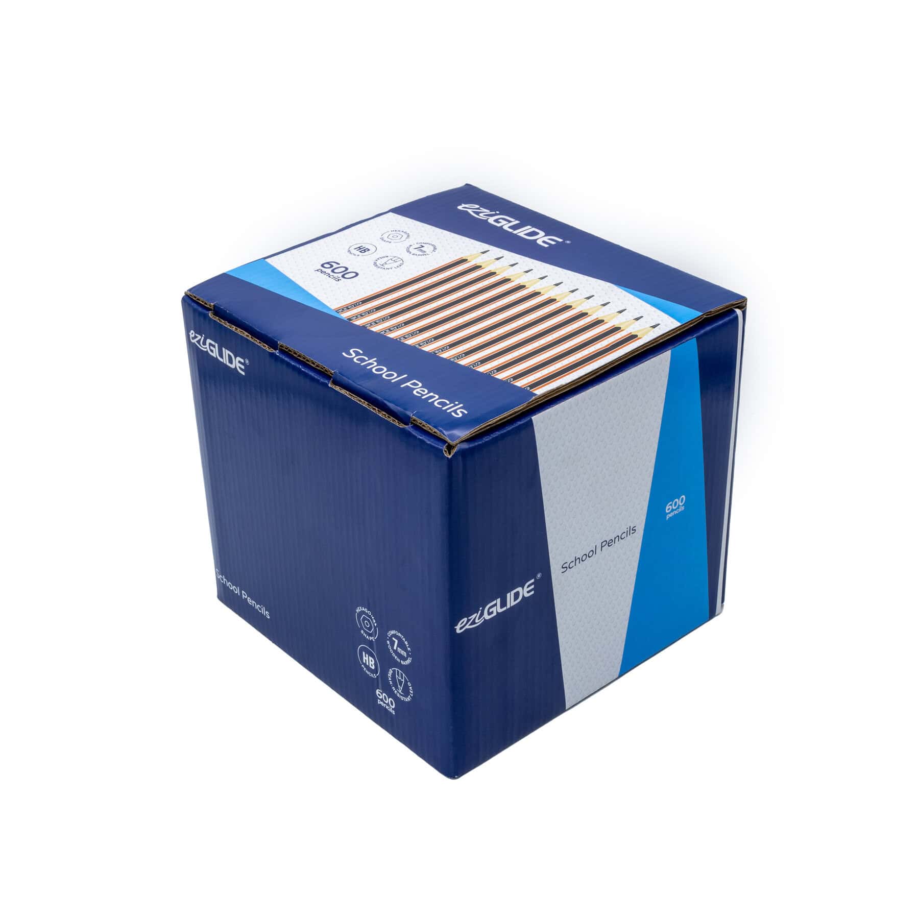 EziGlide HB Graphite School Pencils