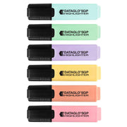 Economy Pastel Highlighters Assorted - Pk6