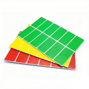 Blick Rectangular Coloured Labels- Pk320