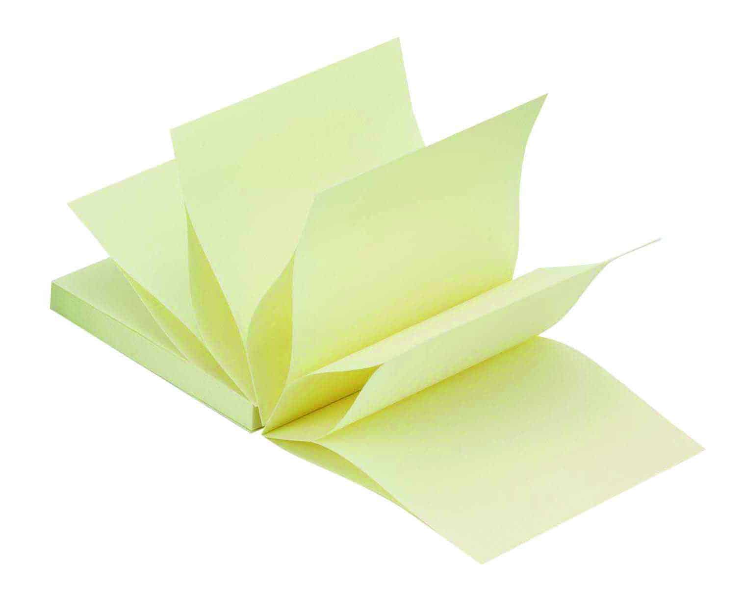Sticky Z Notes Yellow - Pk12