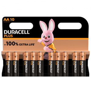 Duracell Plus Batteries AA - Pk10