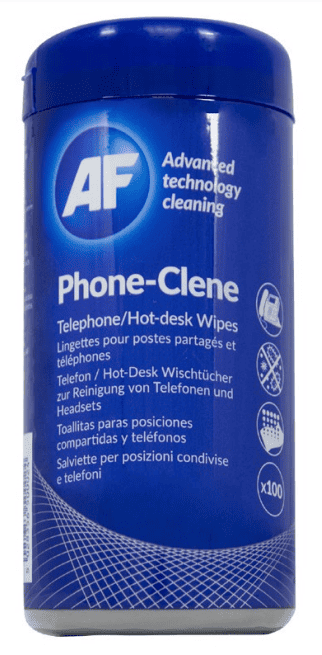 Telephone Cleaning Wipes - Pk100