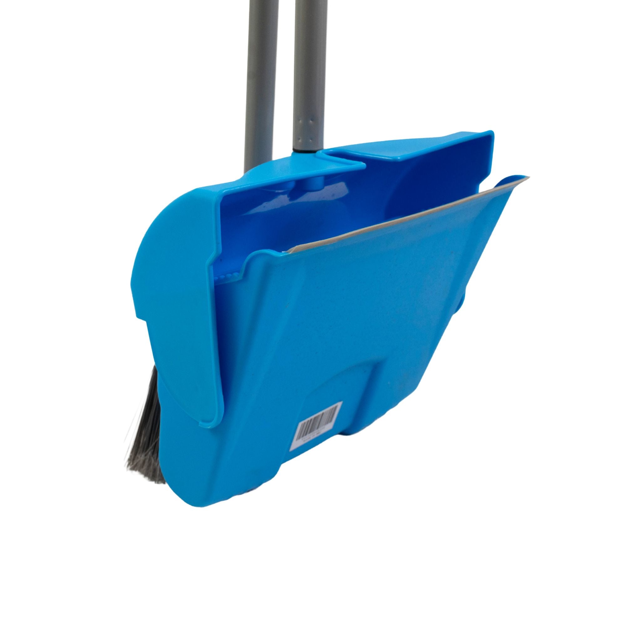 Long Handled Dustpan and Brush Set - Black
