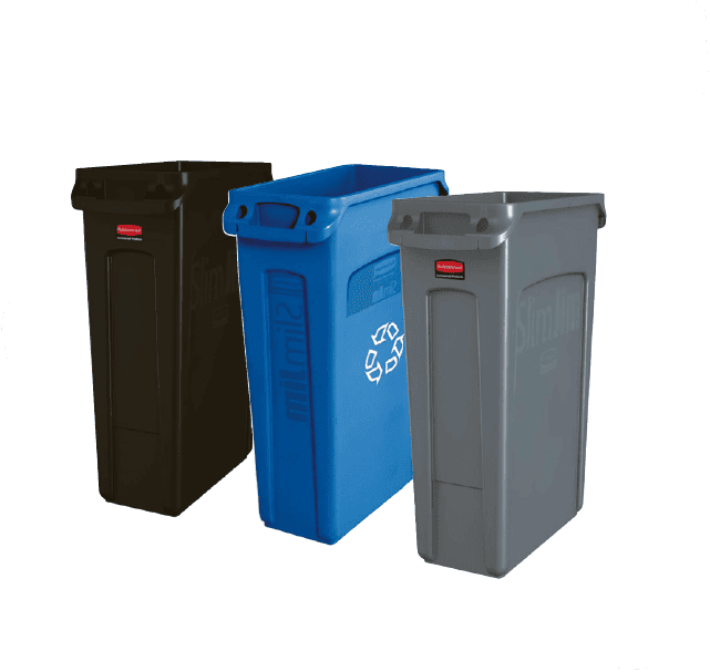 Rubbermaid Slim Jim Container 87L