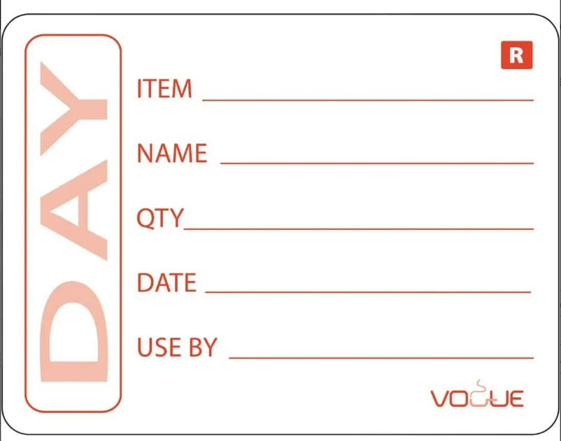 Product Date Labels