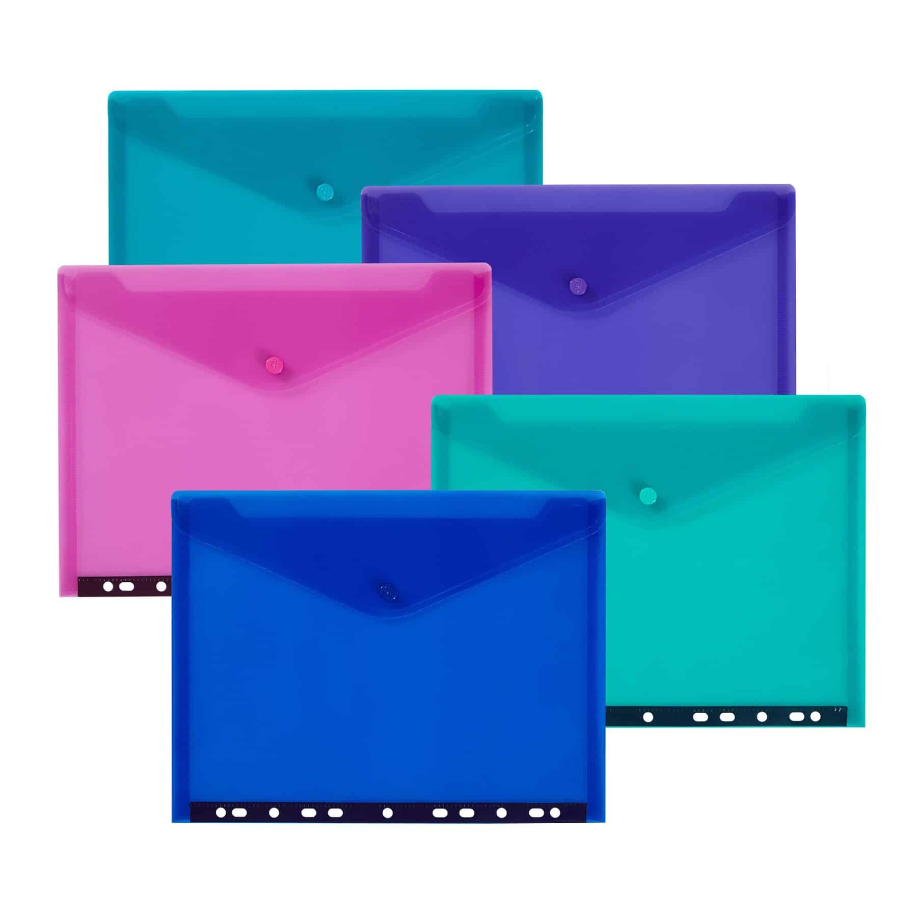 Snopake Electra Polyfile Ringbinder Wallet A4 - Pk 5