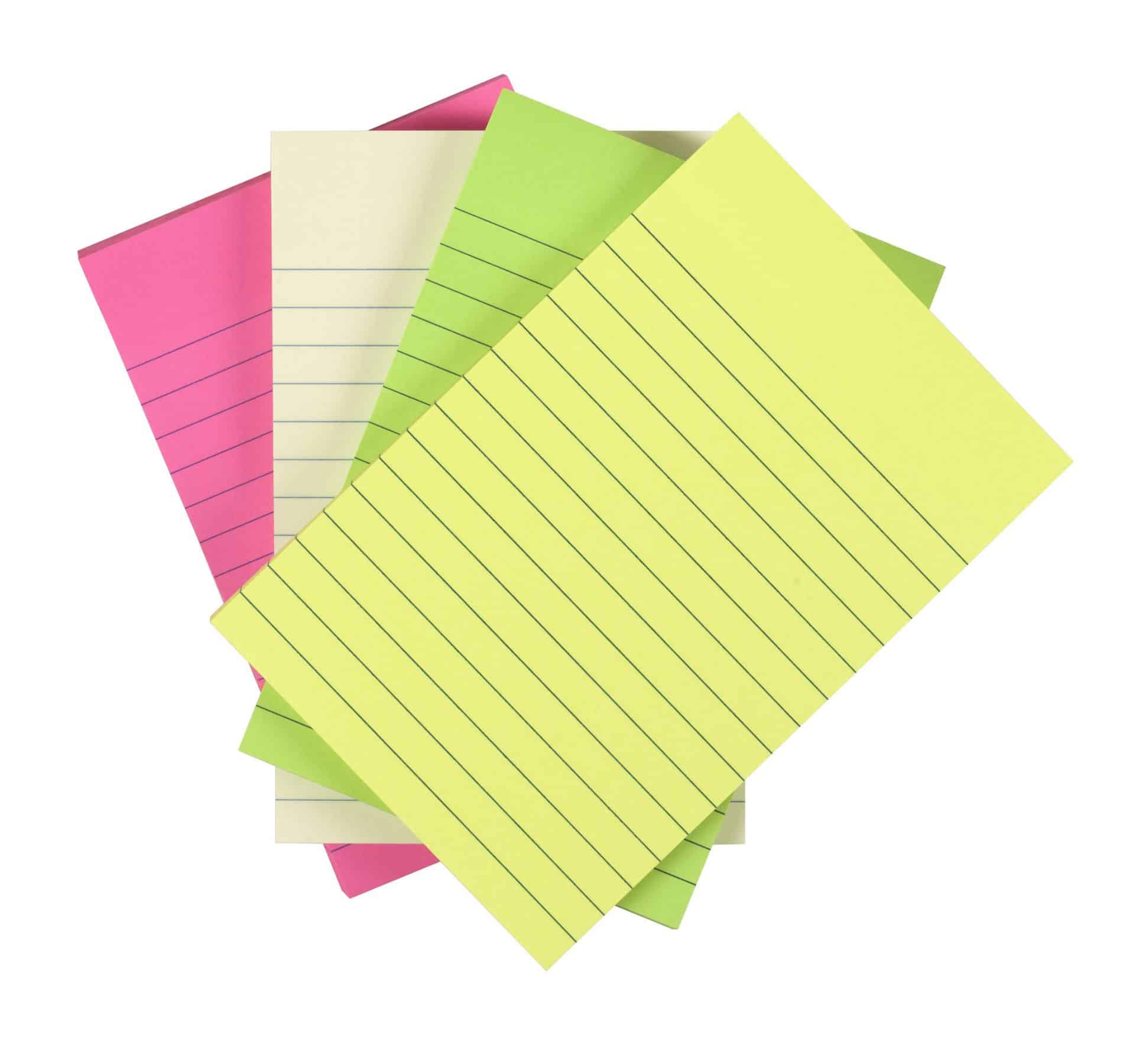 Snopake Lined Sticky Pad 90 Sheets 150 x 101mm