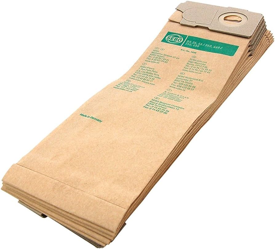 Sebo Vacuum Accessories and Replacement Parts