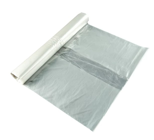 Clear Square Bin Liners 30L