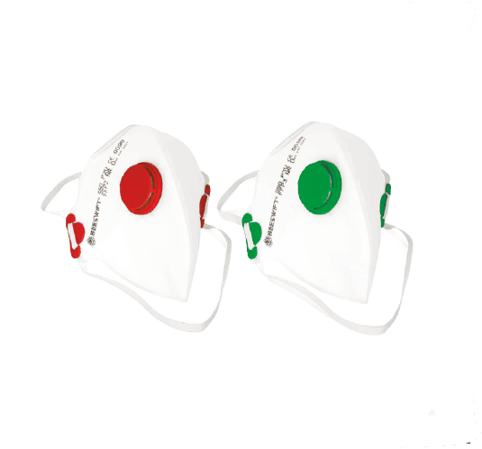 V-Fold Valved Masks Pk20