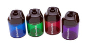 Canister Double Hole Pencil Sharpener Assorted - Pk10