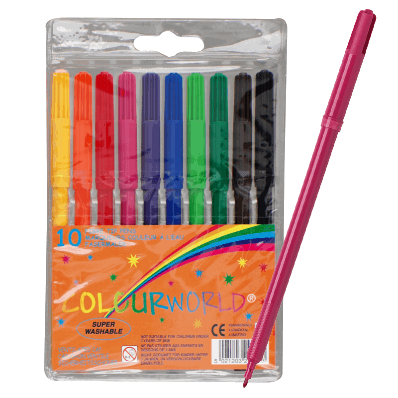 Felt Tip Pens Assorted