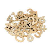 Wooden Numbers - Pk20
