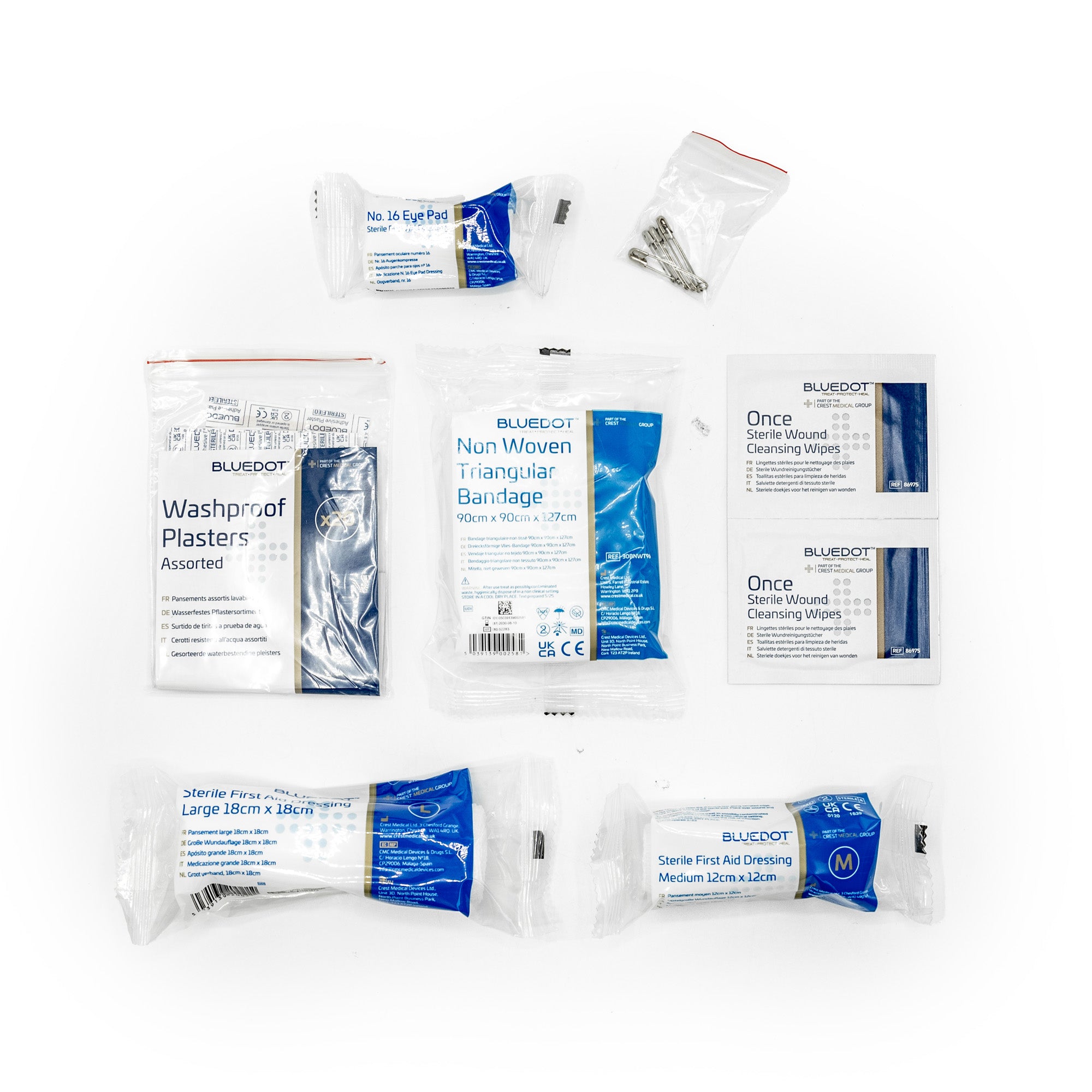 HSE First Aid Regulator Kits & Refills