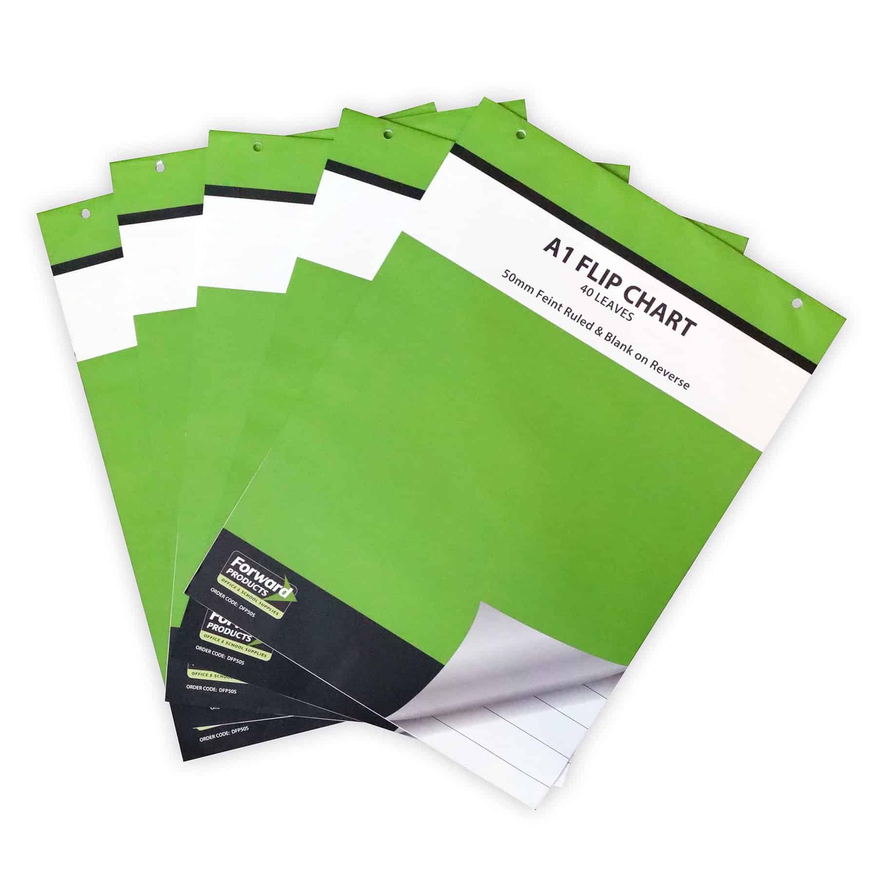 Large A1 Lined Flipchart Paper Pad - Pk5