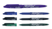 Black Pilot Frixion Erasable Rollerball Pens & Refills